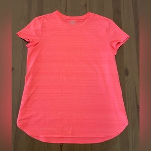 Athleta girl pink top
